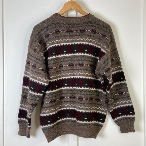 Vintage St Michael M&S Chunky Knit Jumper Wool Alpaca Blend Medium - Picture 8 of 9